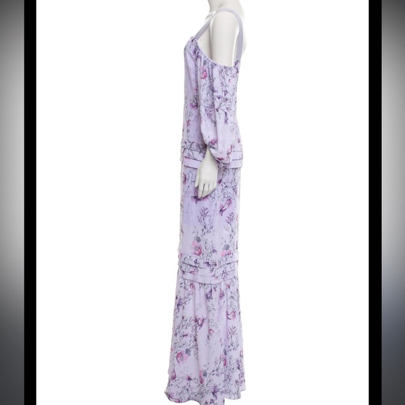 Prose & Poetry Off The Shoulder Floral Maxi Dress 🌵xs - Picture 2 of 13